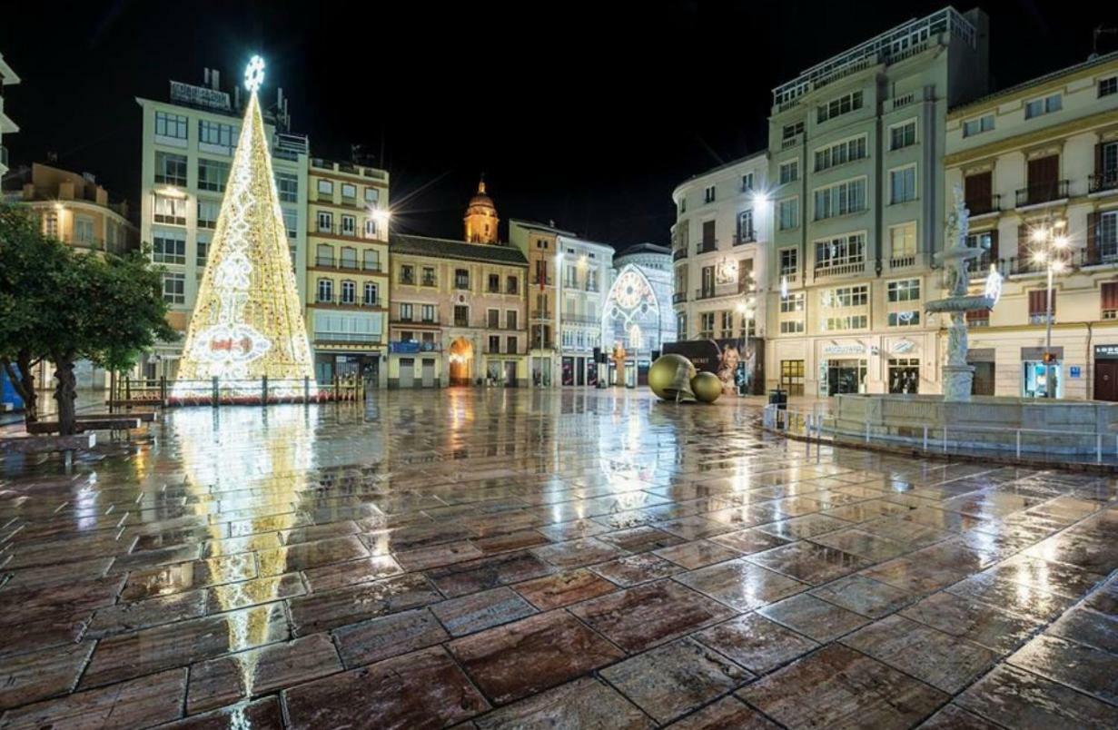 Appartement Marques De Larios Plaza Las Flores Parking Gratis à Málaga Extérieur photo